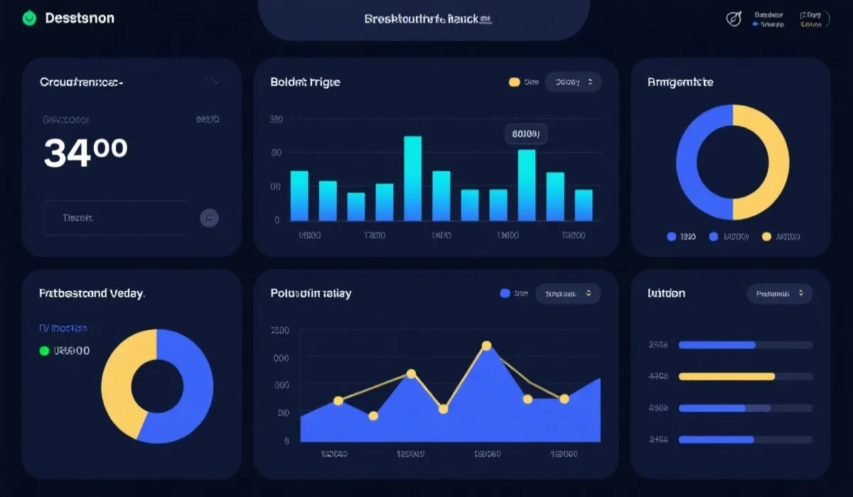 数据工具与走势图示意
